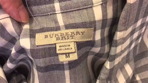 burberry brit shirt made in thailand|burberry tags of authenticity.